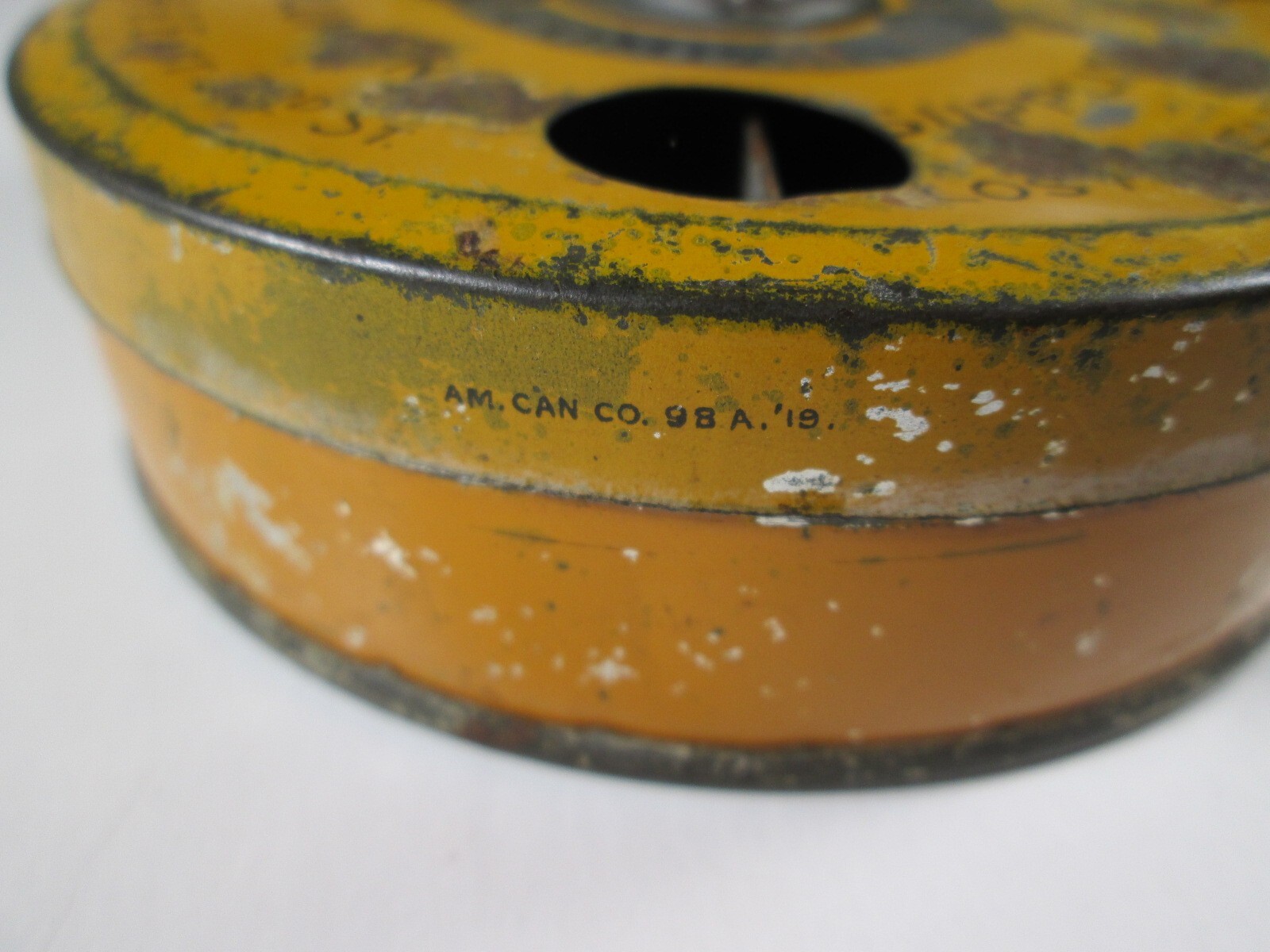 Tin Litho Plumbing Hardware Store Screw Adv. Display Box, Globe Sales Co. 1910’s