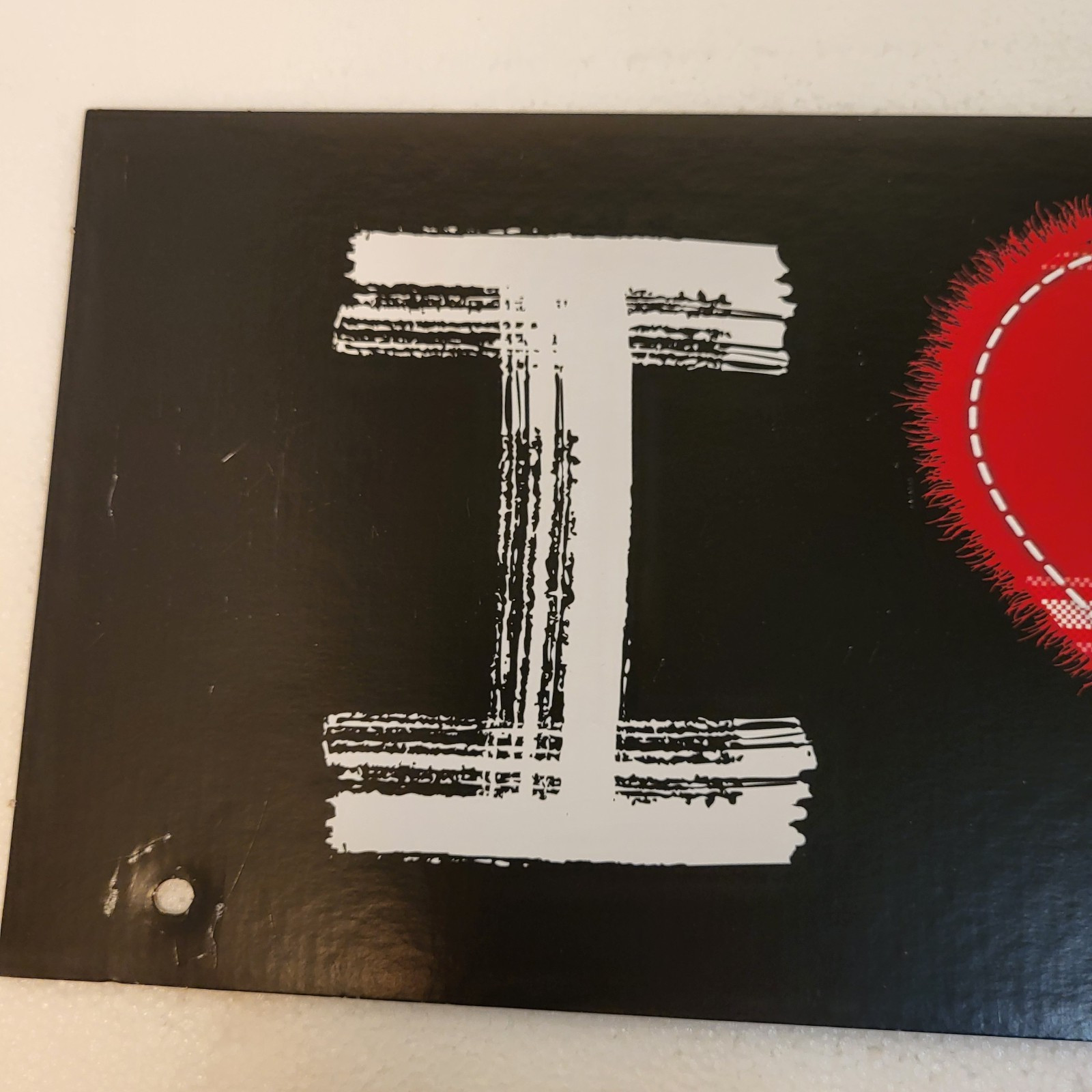 Spirit Halloween ‘I Heart Punk’ Cardboard Endcap Display Sign 2025