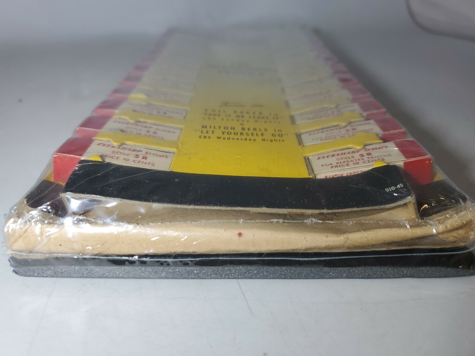 Vintage Eversharp Erasers New Old Stock Store Display 5.5″ X 13″ RARE