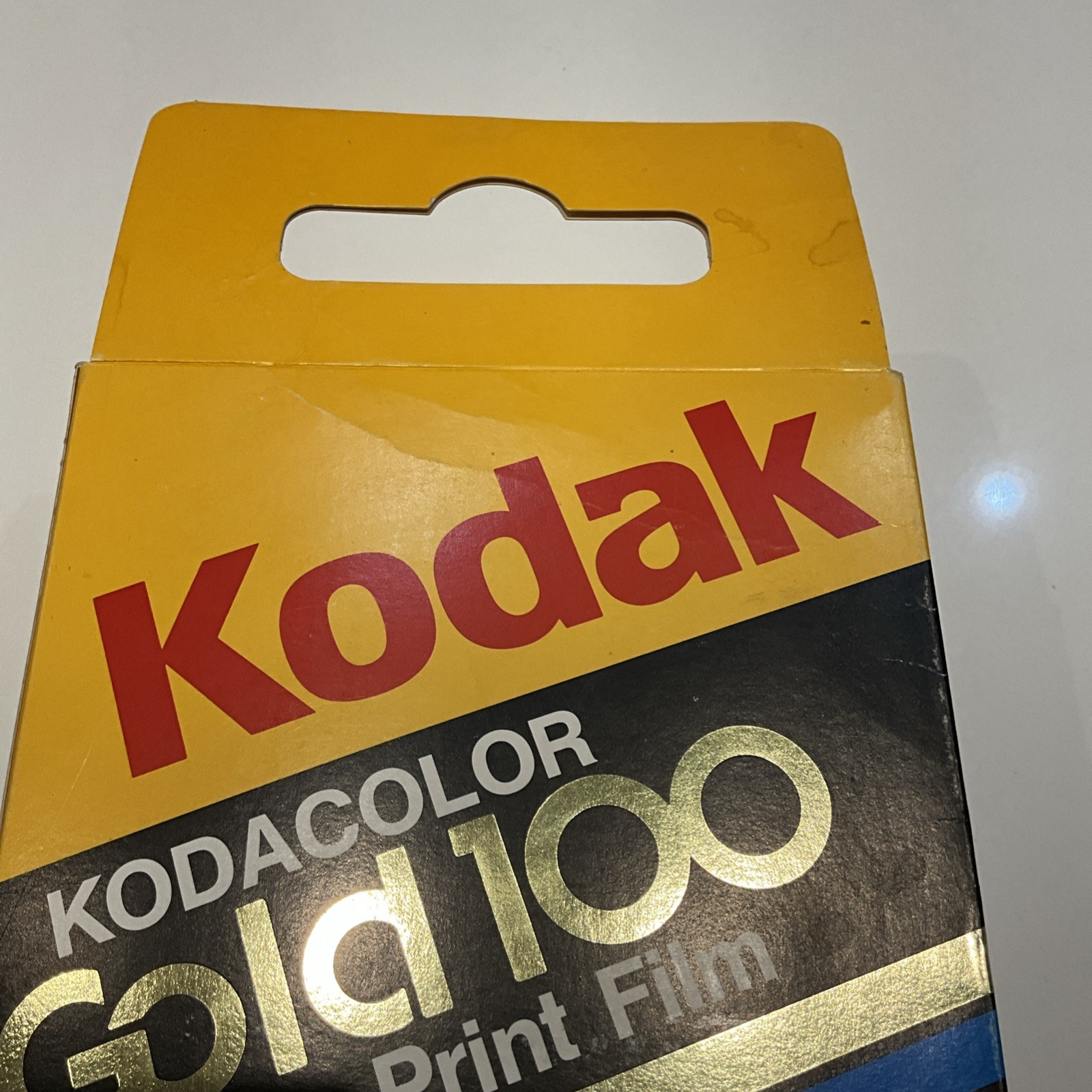 Vintage Kodak KODACOLOR Gold 100 35mm 3 Pack Large Store Display Box 15x7x5