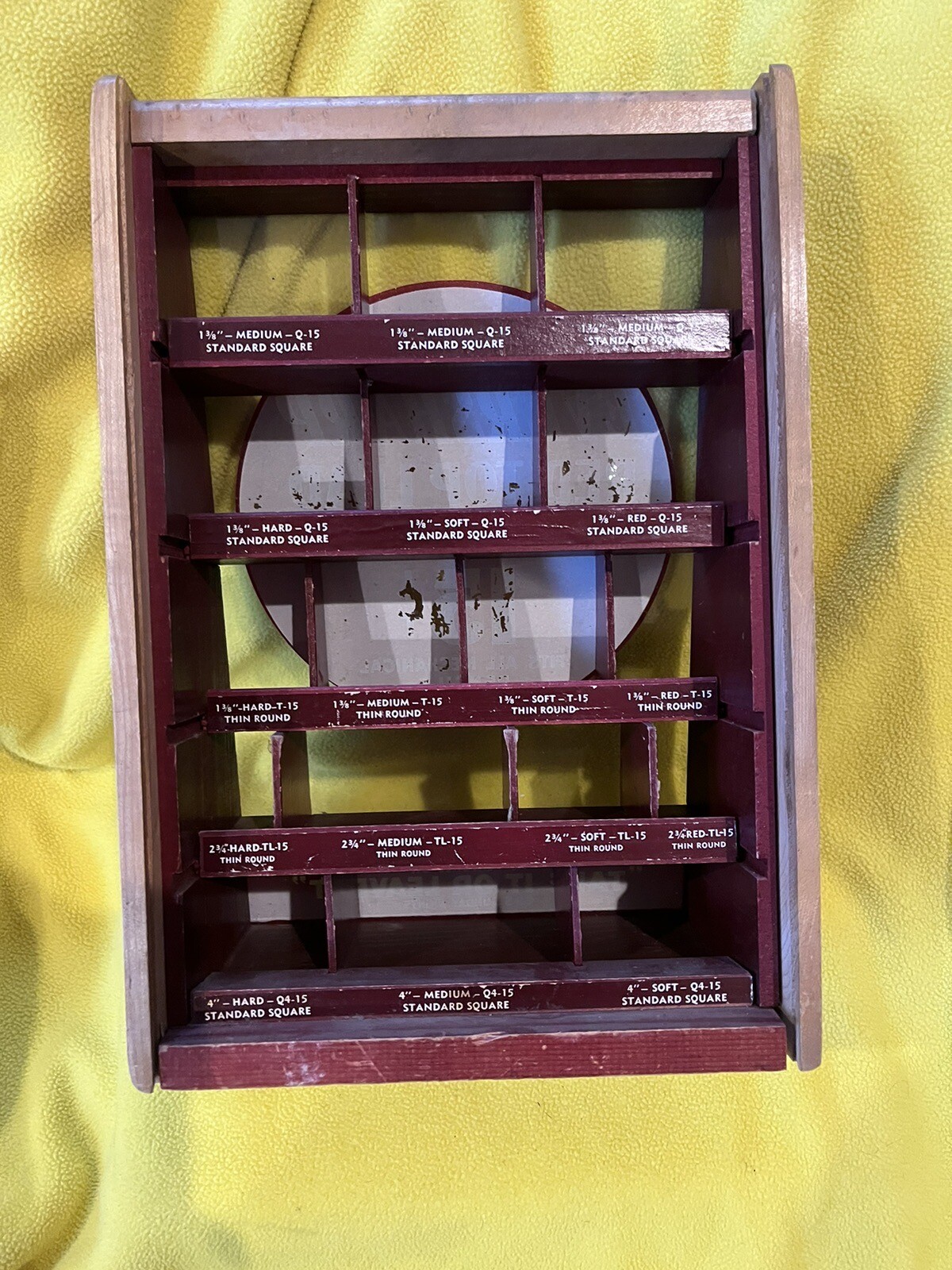 Vintage Eversharp Red Top Lead Pencil Counter Top Advertising Case Point Of Sale