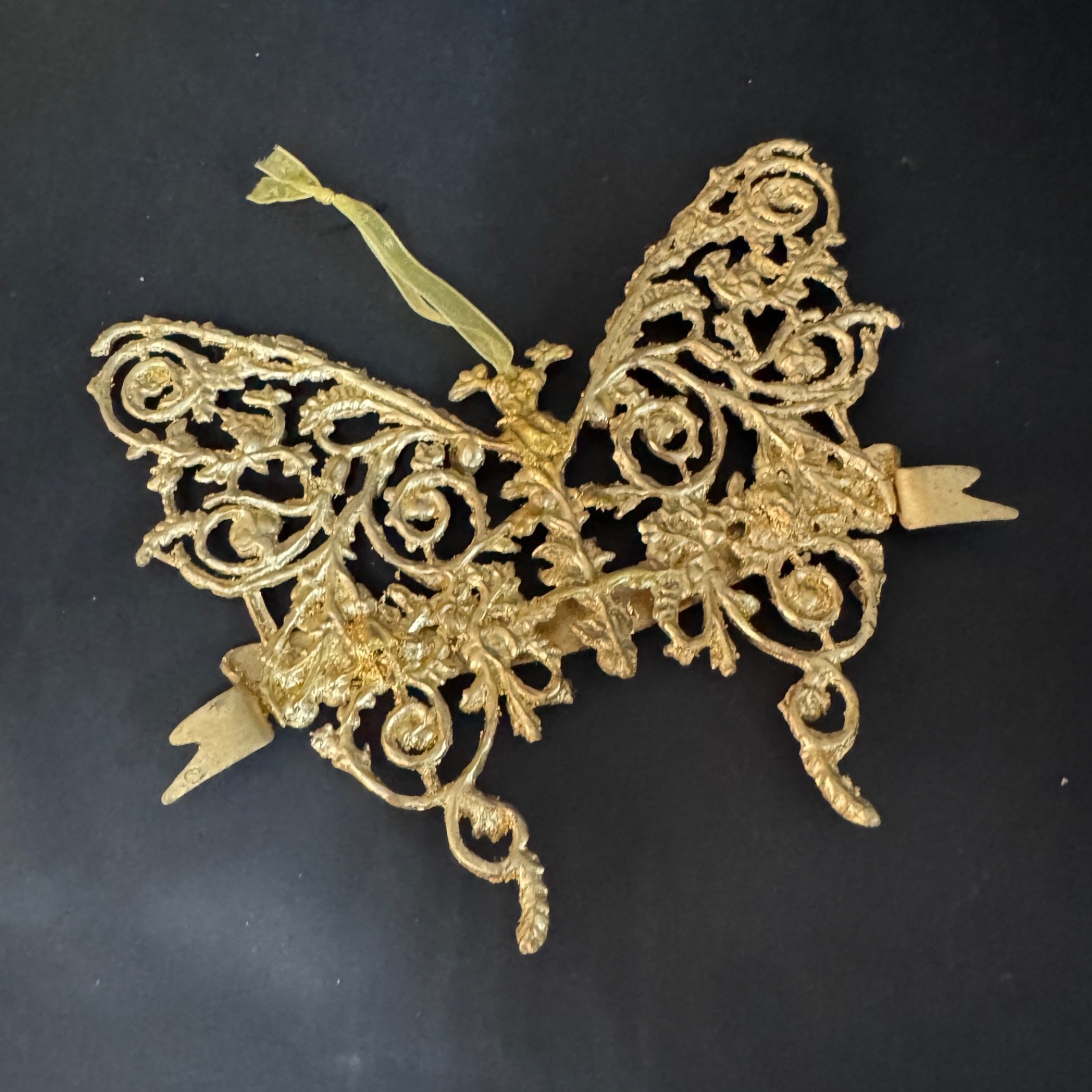 Rare Dior Baroque Style Hanging Butterfly Window Display / Art Decoration 1 pc.