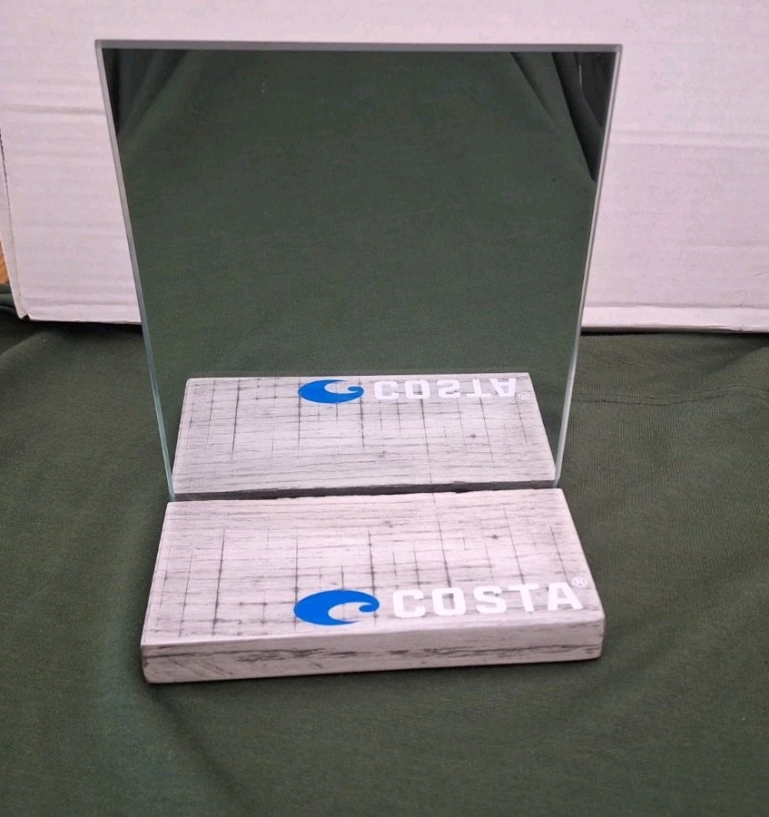 COSTA DEL MAR MIRROR DISPLAY SIGN – ADVERTISED LOGO DISPLAY