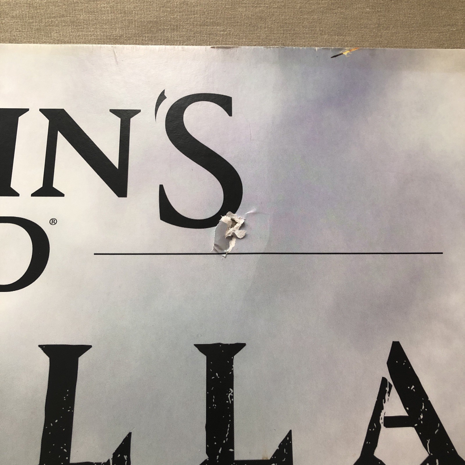 ASSASSIN’S CREED VALHALLA Video Game Retailer Store Display Promo Sign Signage