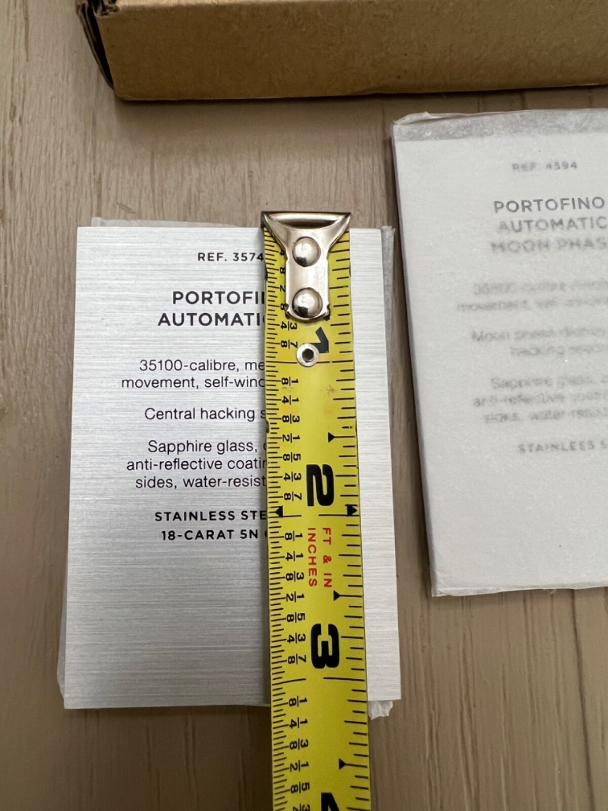 NEW IWC PORTOFINO DEALER’S ALUMINUM DISPLAY SIGNS PLAQUES x 4 Collectors RARE