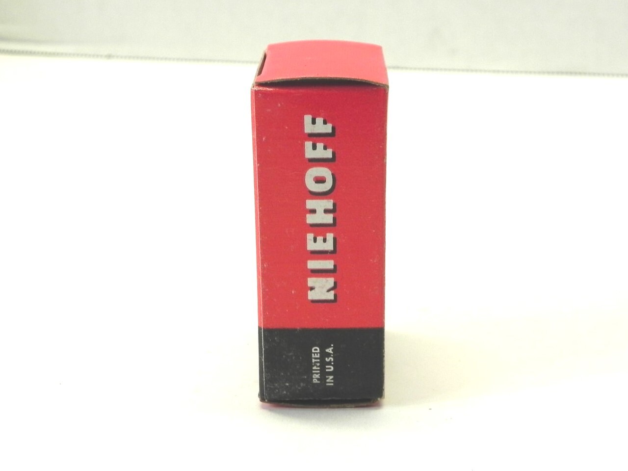 VINTAGE NIEHOFF IGNITION PARTS DISPLAY BOX *BOX ONLY* #1110 2.75″x1.50″x1″ NEW