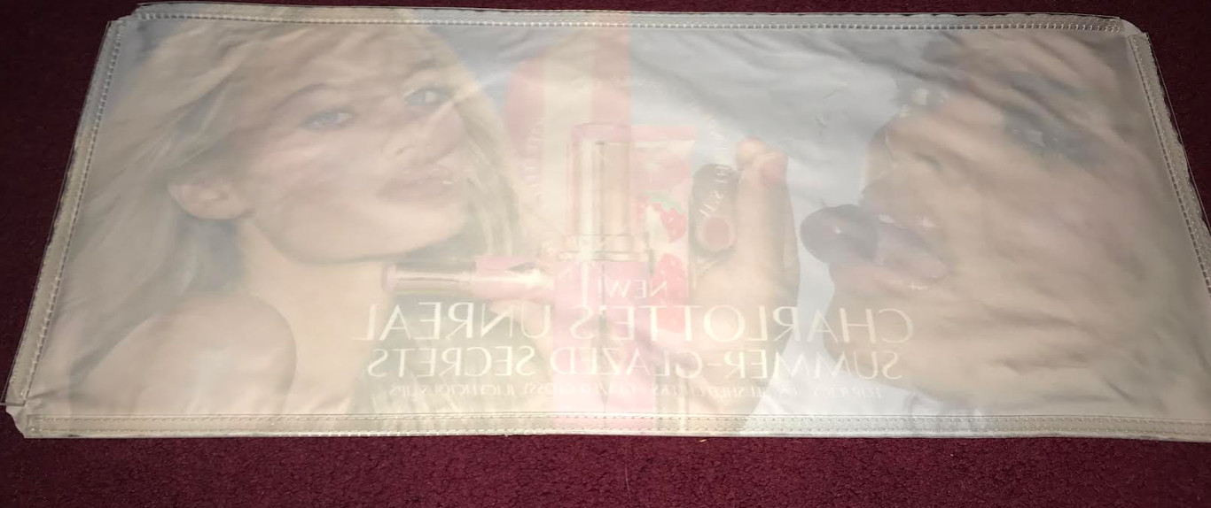Charlotte Tilbury Lip Gloss Ulta Beauty PROMO BANNER RARE HTF Makeup Lover Gift