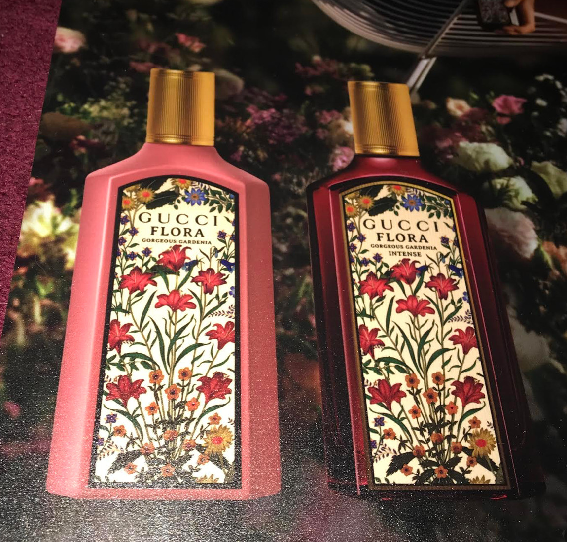 Miley Cyrus Gucci Flora Perfume PROMO DISPLAY POSTER Ulta Beauty RARE HTF