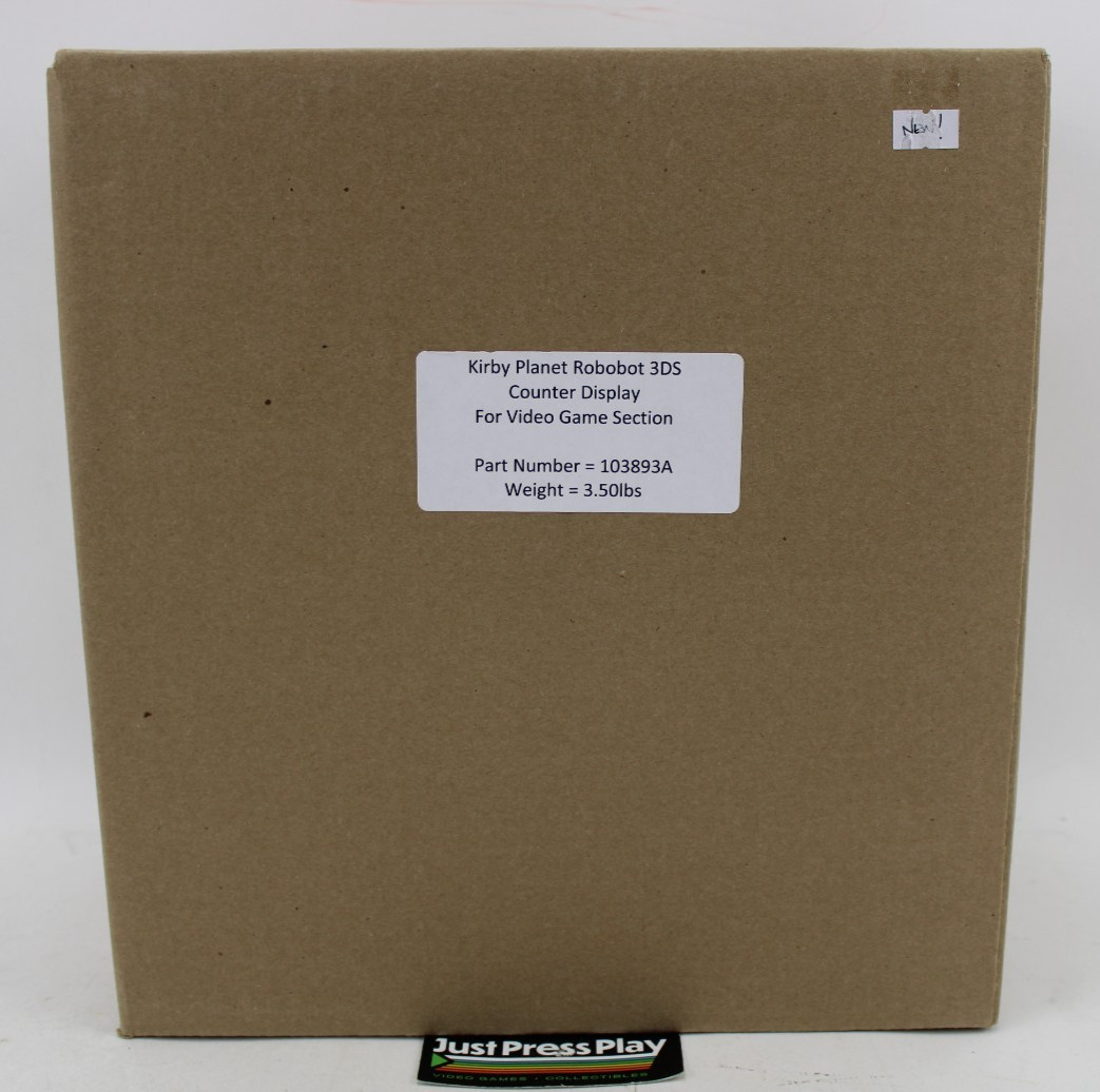 Kirby Planet Robot Promo Store Cardboard Counter Display Standee NFR NOS Sealed!