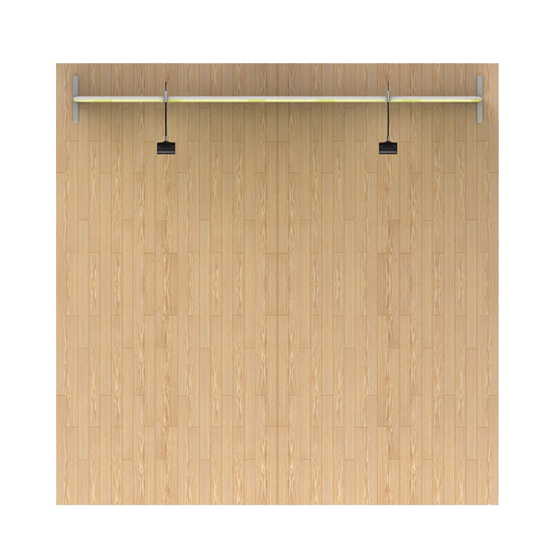 8ft Tension Fabric Backdrop Booth Frame Straight Pop Up Display + Custom Graphic