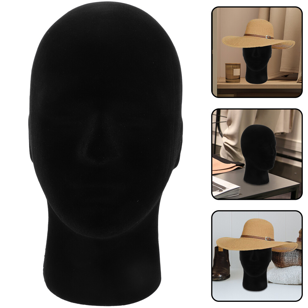 Mannequin Head Hat Stand Desktop Mannequin Head Cap Holder Hat Display Holder