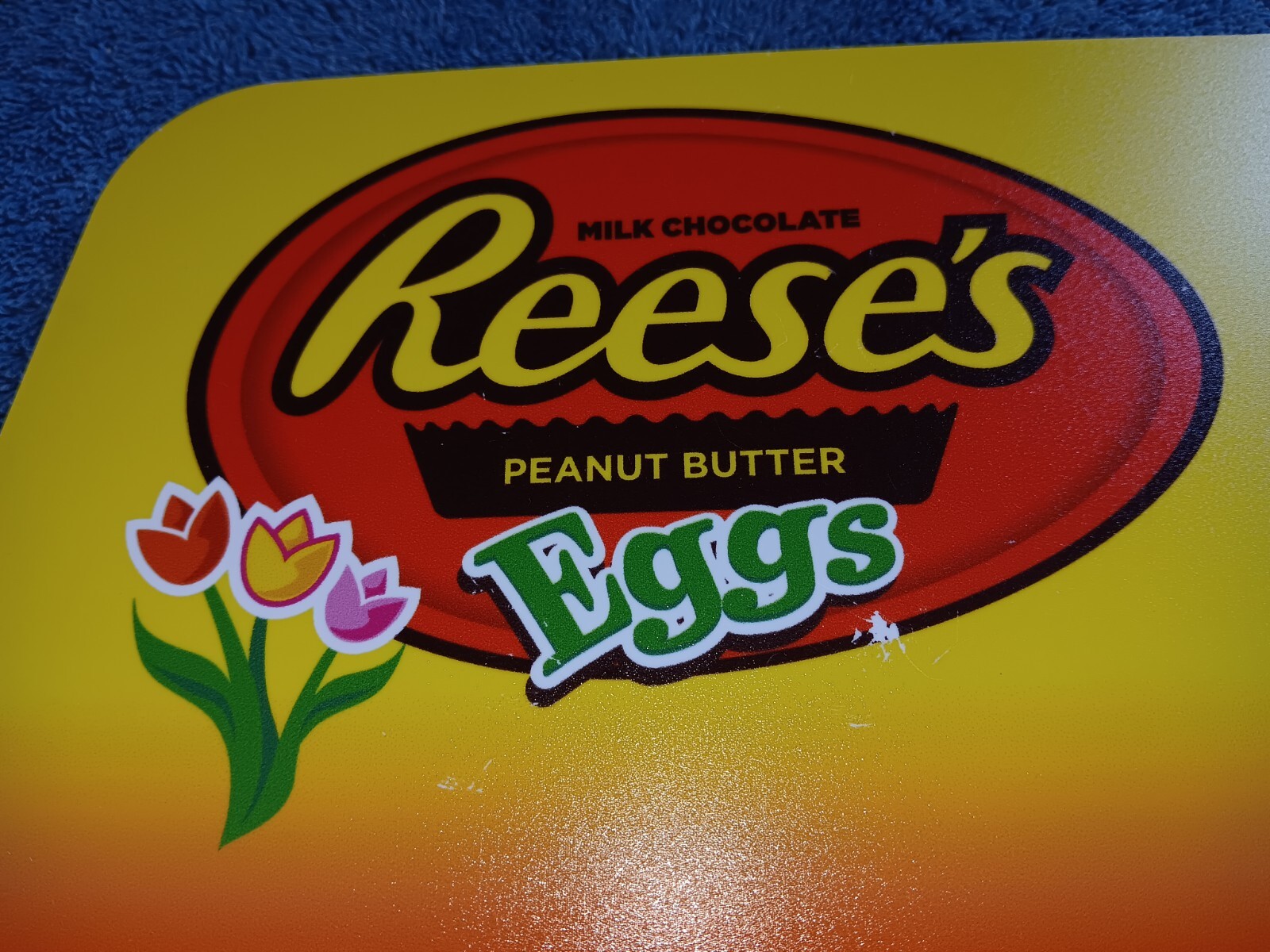 Reese’s Peanut Butter Cups Store Display Sign Tree Egg Pumpkin Outrageous DBL Sd