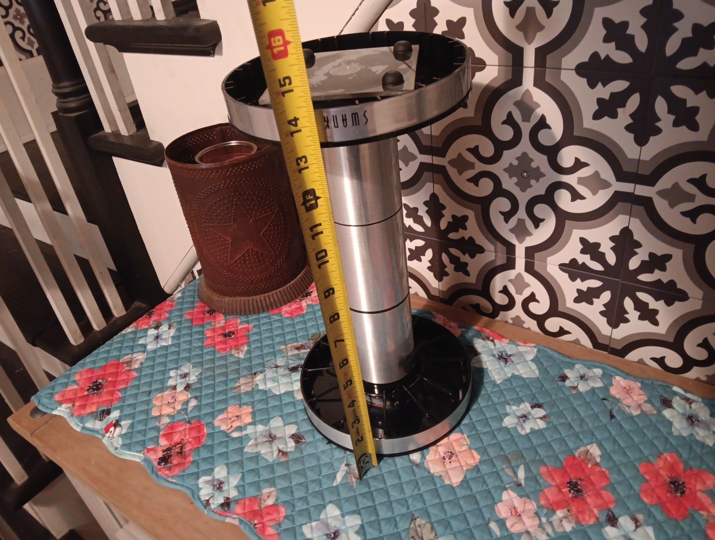 VINTAGE SWANK STORE DISPLAY ROTATING RACK HOLDER