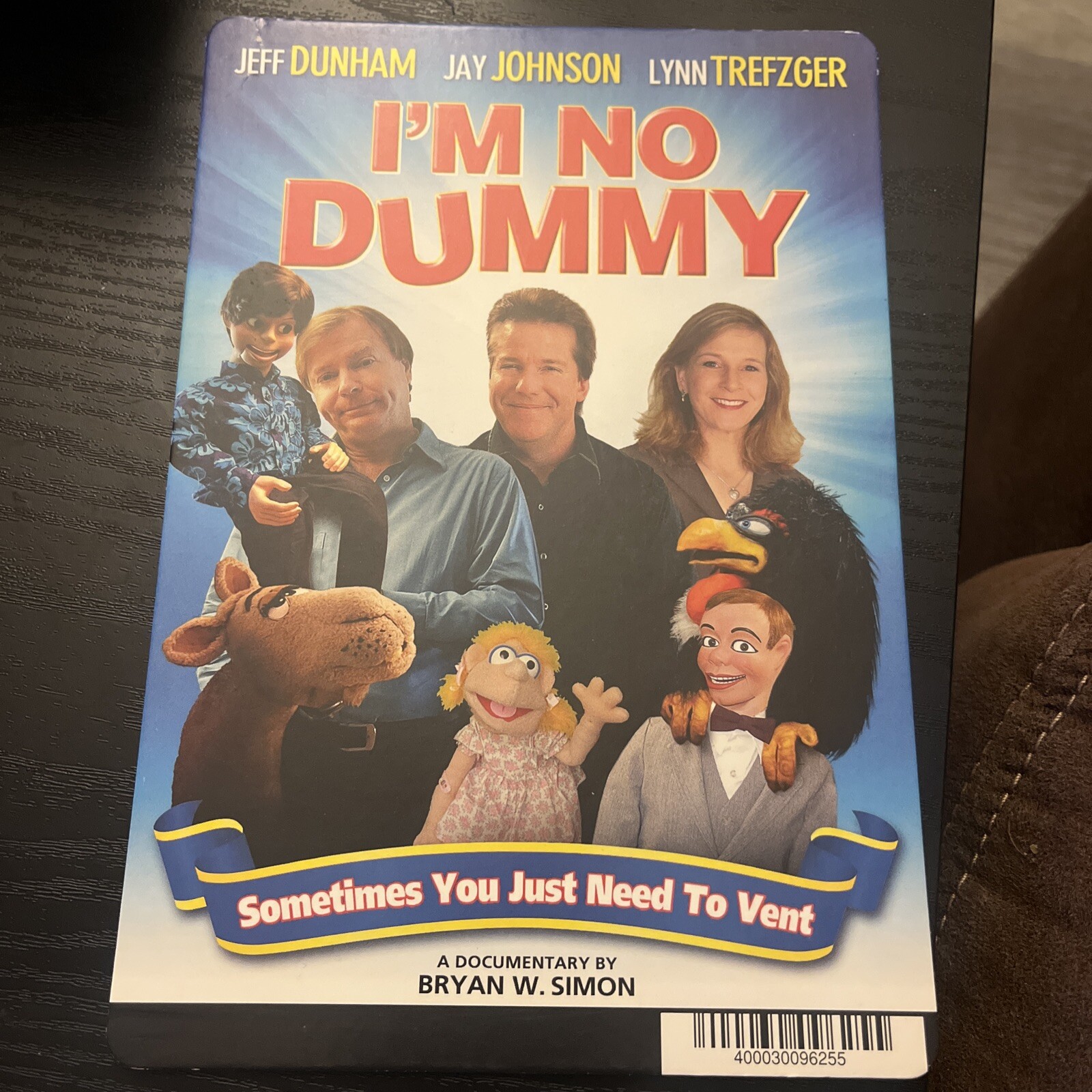 I’m No Dummy BlockBuster Video Backer Card 5.5″x8″ NO MOVIE Mini Poster