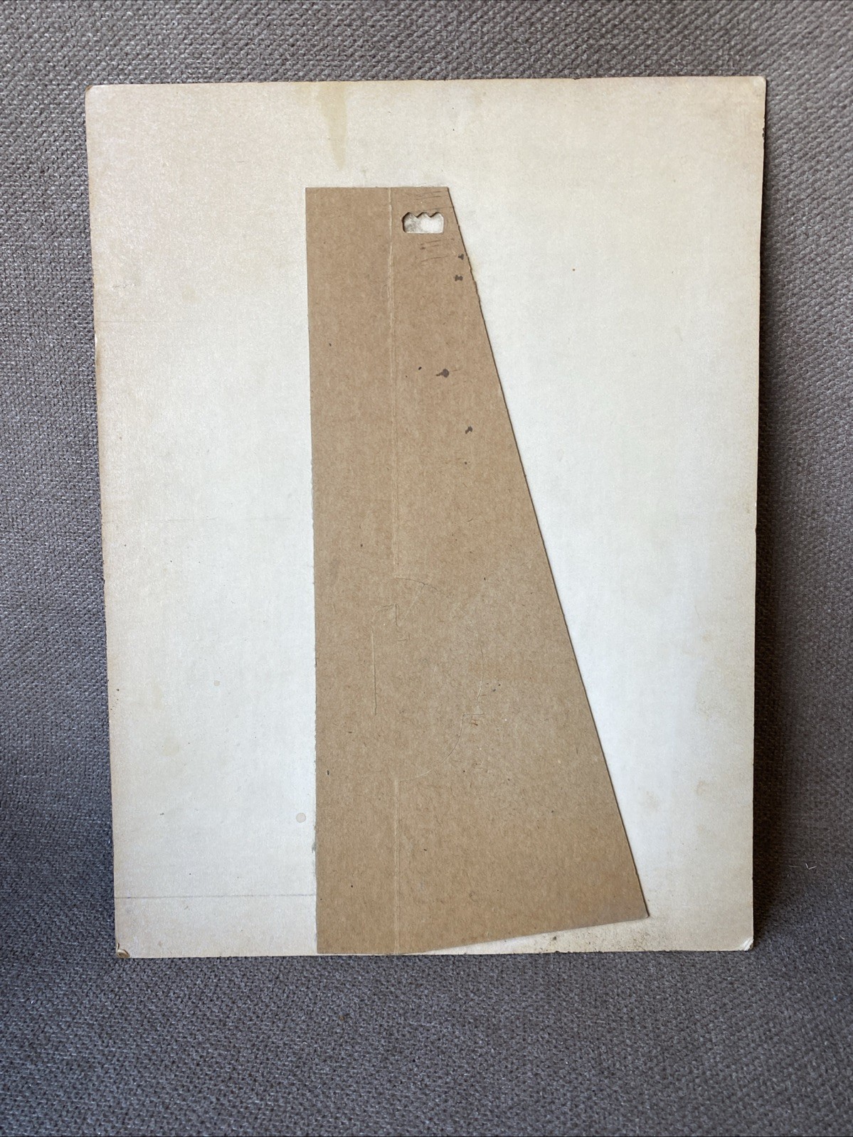 Vintage 1973 Cardboard Counter Display Sign Advertisement April House~11″x14″~