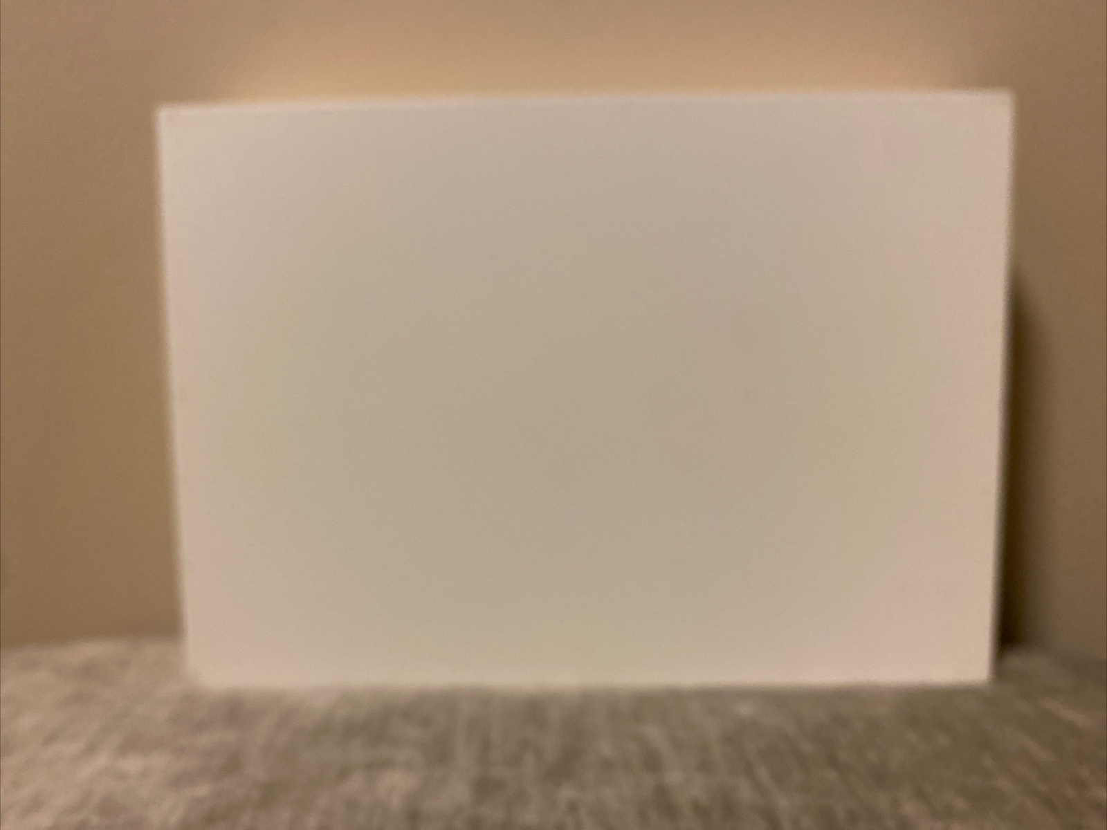 Authentic Gucci Logo Display Stand Made With Wood Color White Pre-owned