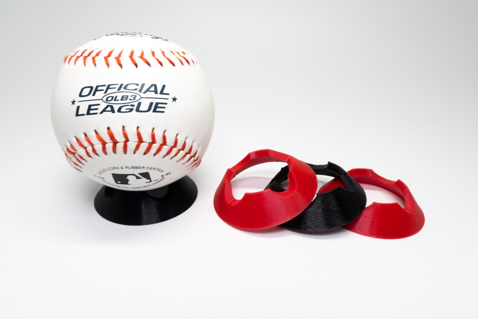 Baseball Ball Holder Display Stand, Ball Collection Display Holder 2-PCS New
