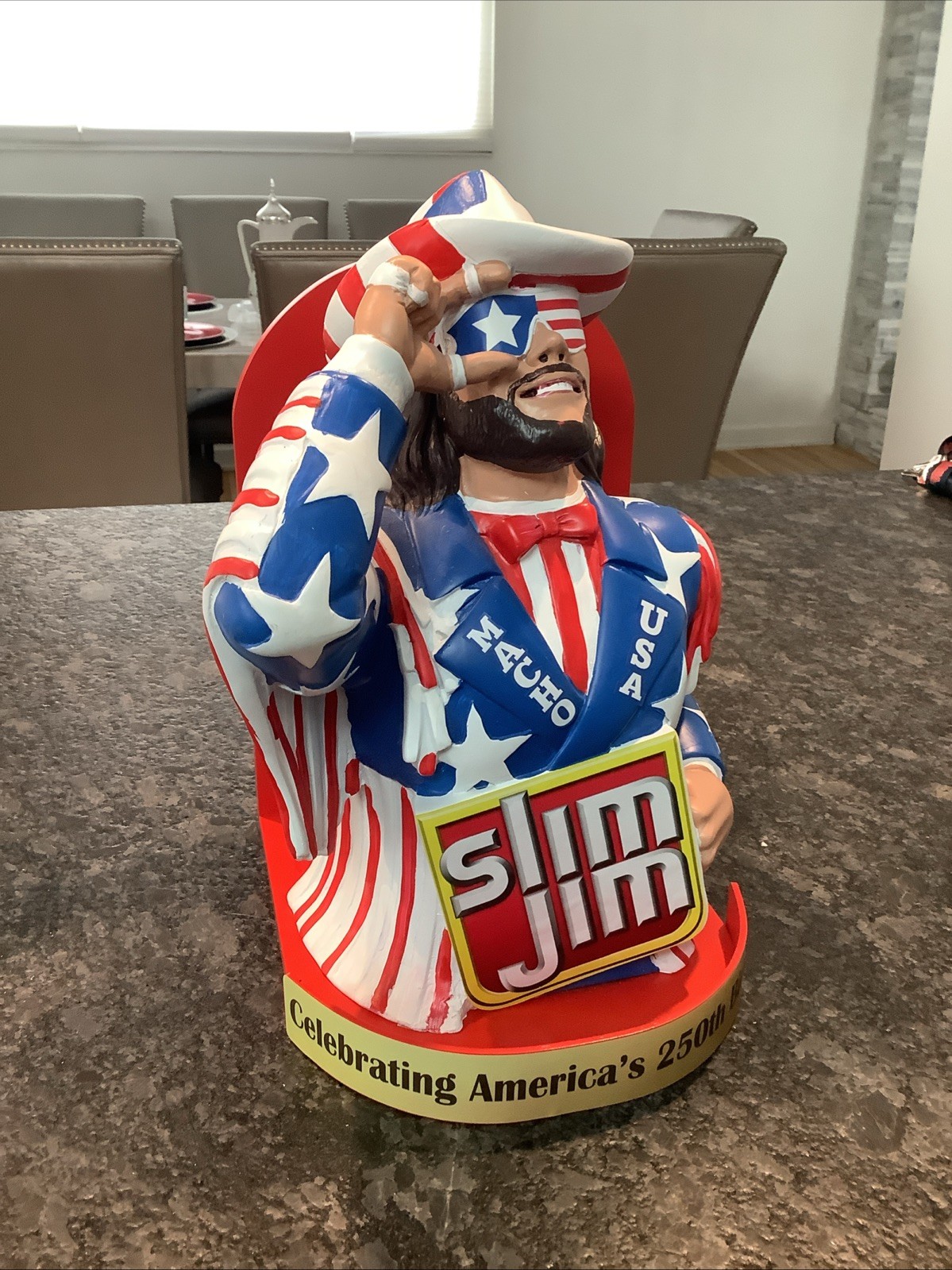 Slim Jim WWE Macho Man Collector Series 2026 Display America’s 250th WWF USA