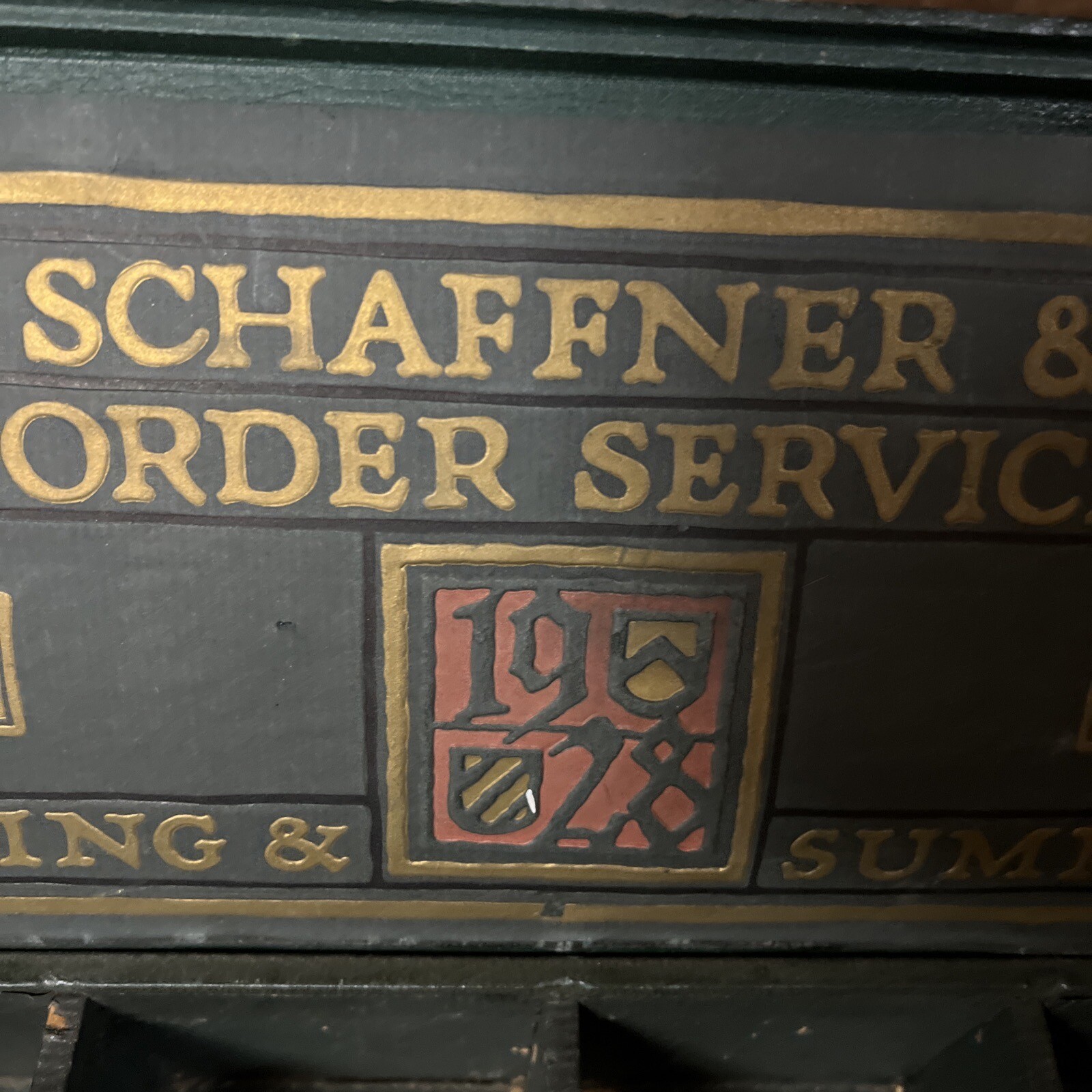 Vintage HART SCHAFFNER & MARX MAIL ORDER SALESMAN SAMPLE Display Box Case