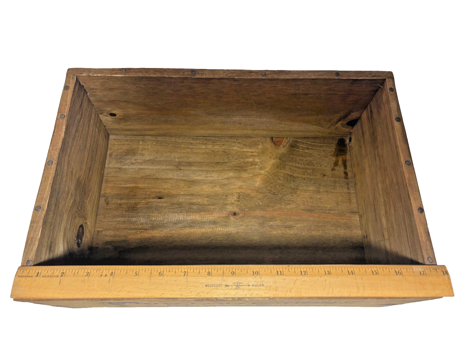 EUC Boyd’s Bears Wooden Crate Box Shelf Large Store Display