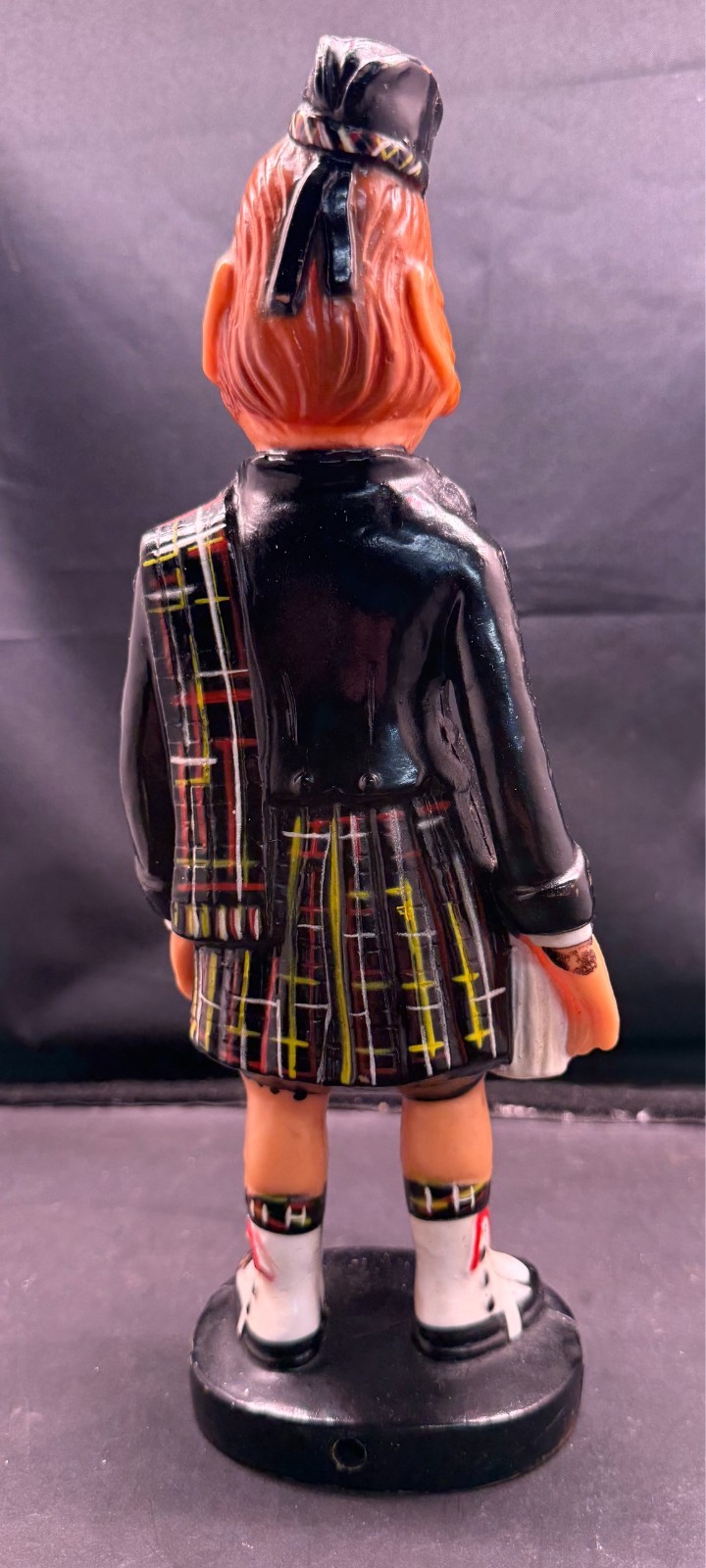 Old Smuggler Scotch Whiskey MR FERGUS Advertising Figure Store Display 10″