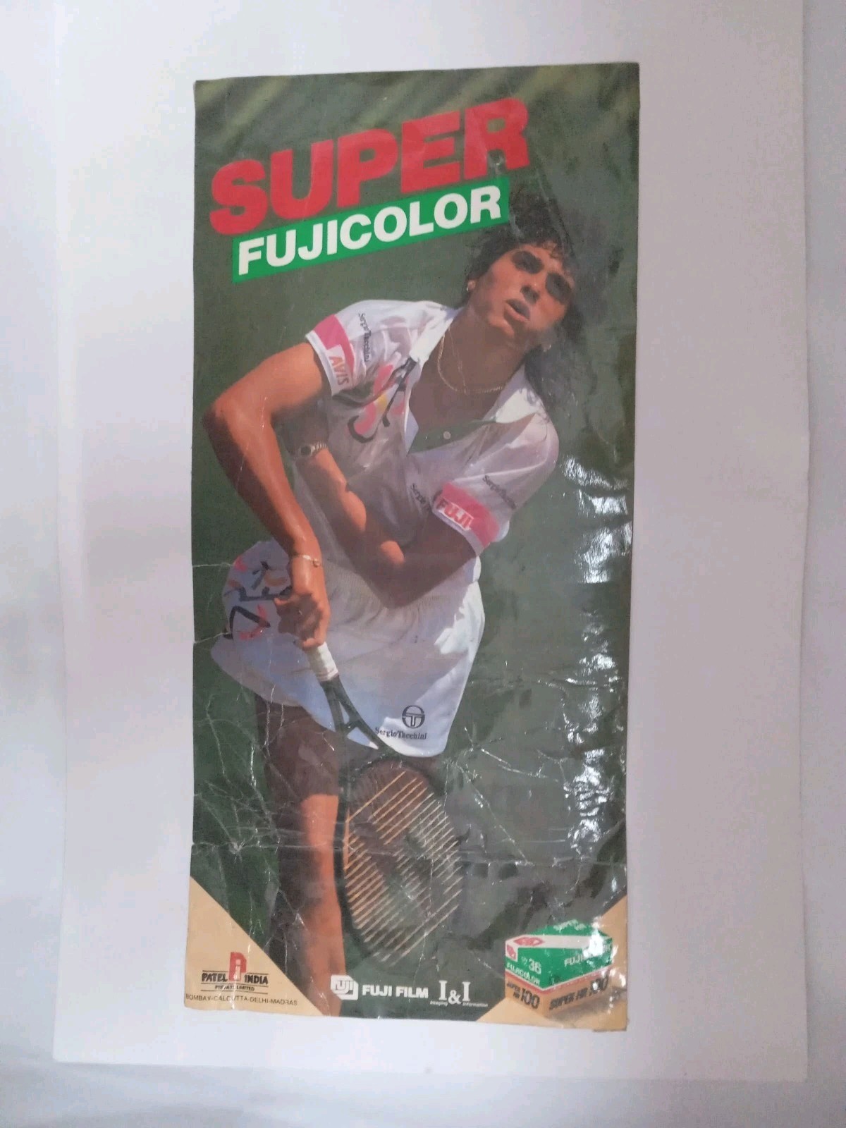Gabriella Sabatini Fuji Film Poster Bad Condition Fr Photo Film Shop Store