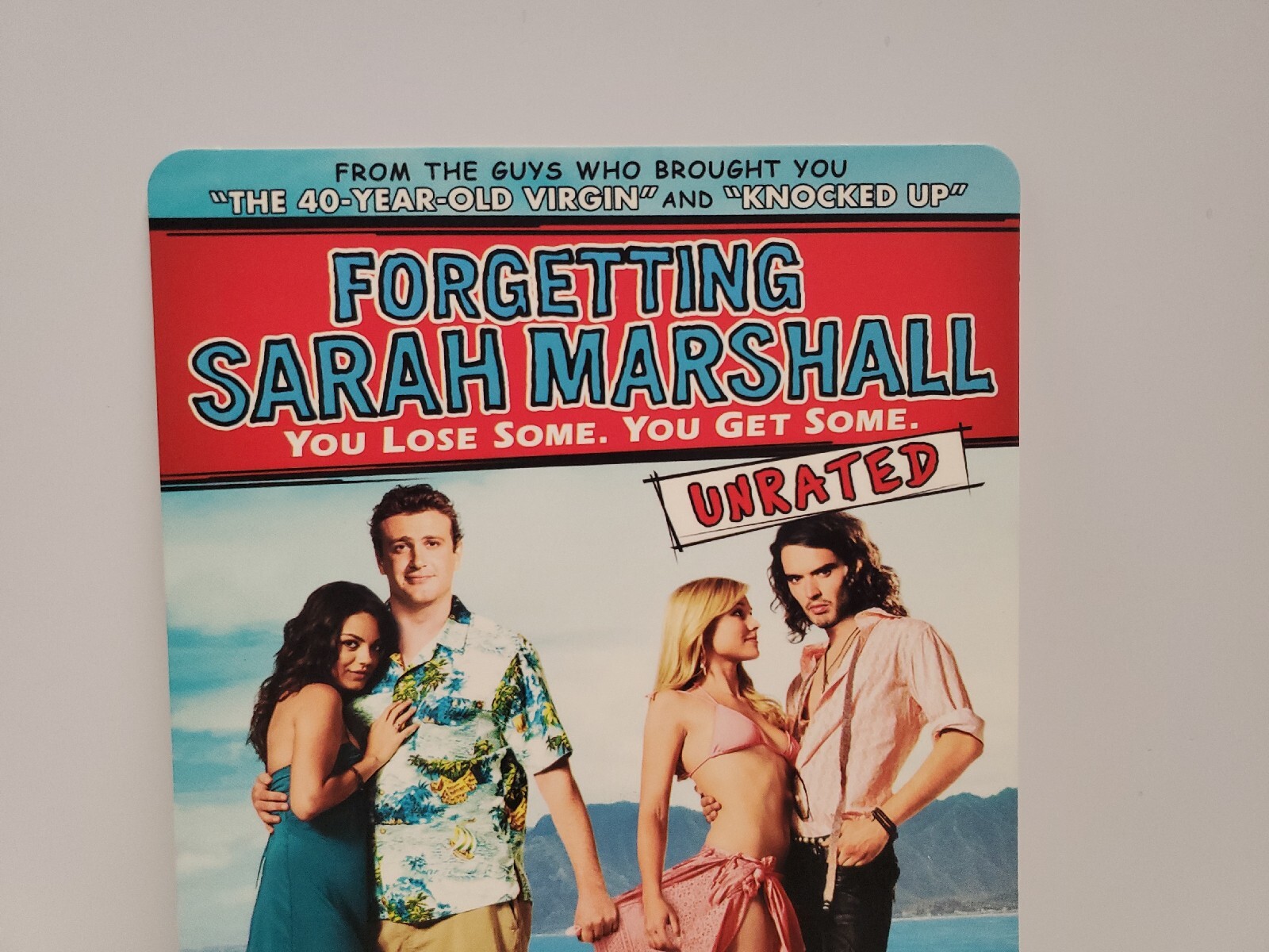 Forgetting Sarah Marshall BLOCKBUSTER DVD BACKER CARD ONLY 5.5″X8″