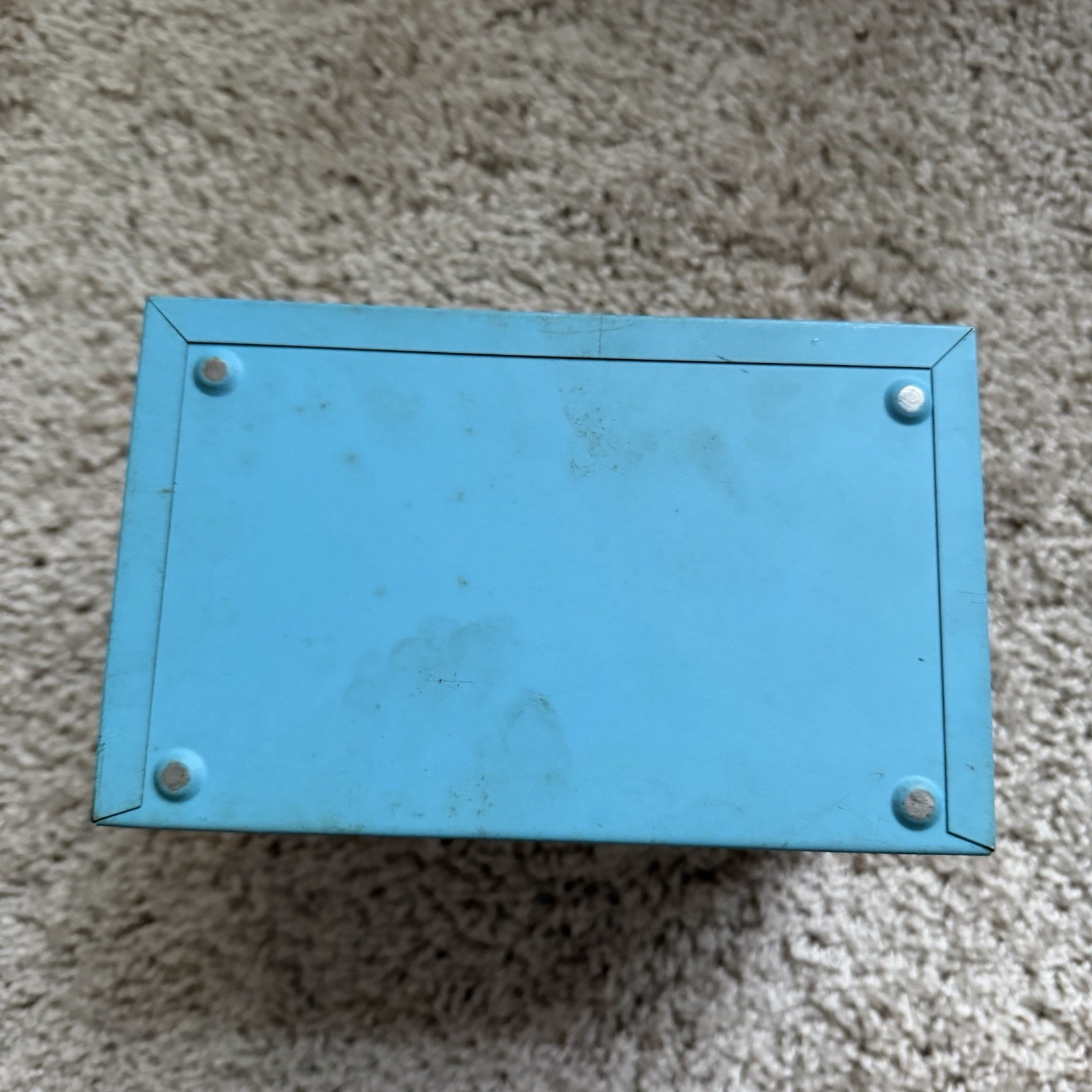Vintage Sperry Speci-File Metal File Box Electronic Tube Division, 1950-1960