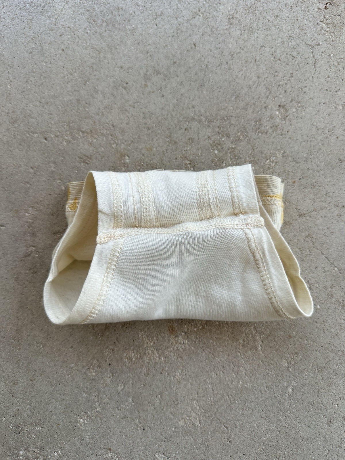 WWII Era 1940s Healthknit Mac Dee Boys Cotton Briefs Crossed Gusset Size 24 VTG