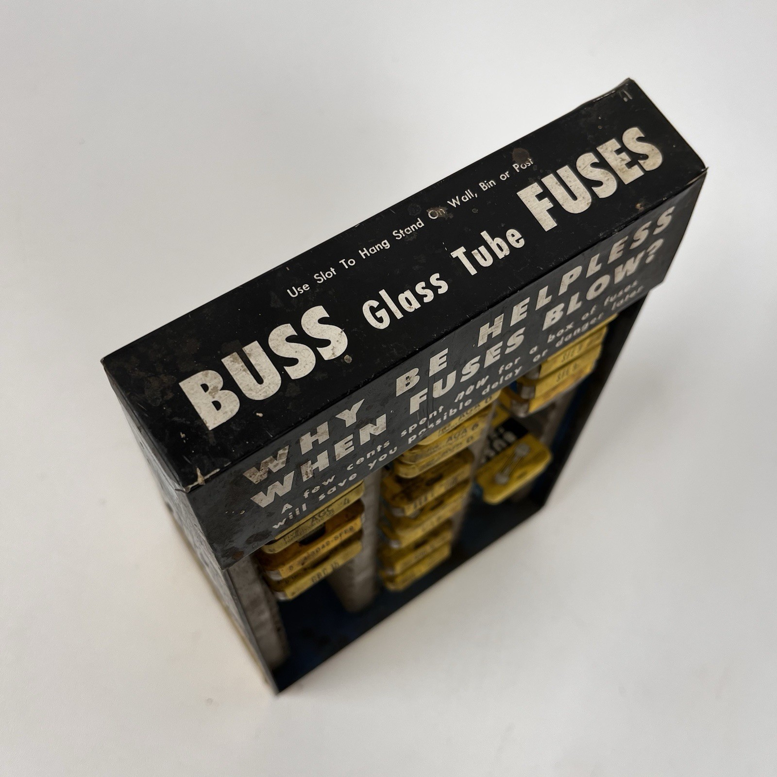 Vintage Automotive Buss Fuse Counter Display Car Truck Parts Store USA
