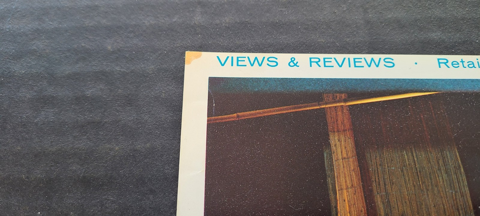 1970s BONWIT TELLER, NEW YORK WINDOW DISPLAY PHOTO PRINT NATURAL FOOD STANDS