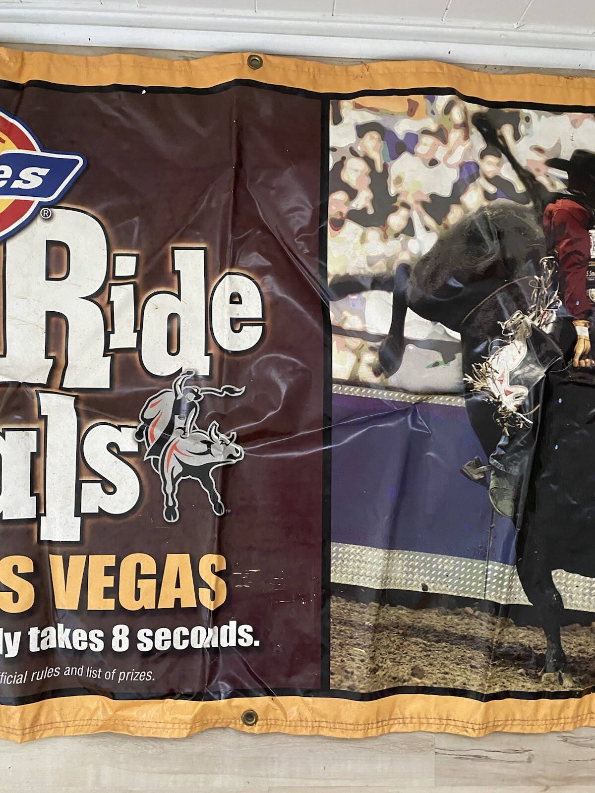 Dickies Free Ride to the PBR Finals Bull Riding Las Vegas Big Vinyl Banner