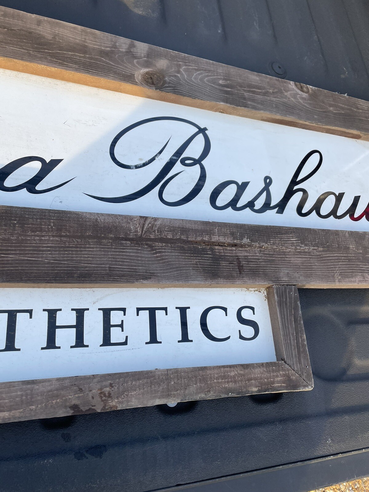 ANDREA BASHAW AESTHETICS LARGE SIGN, beauty & cosmetics, Memphis, Tennessee