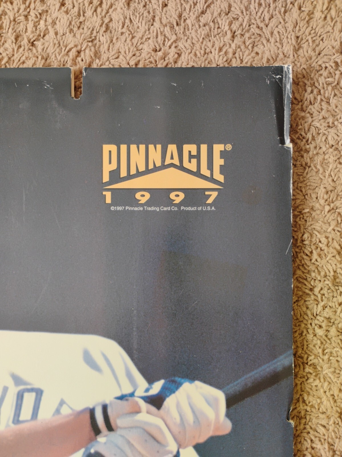 1997 Pinnacle Baseball Cards – Cardboard Store Display – Derek Jeter – See desc.
