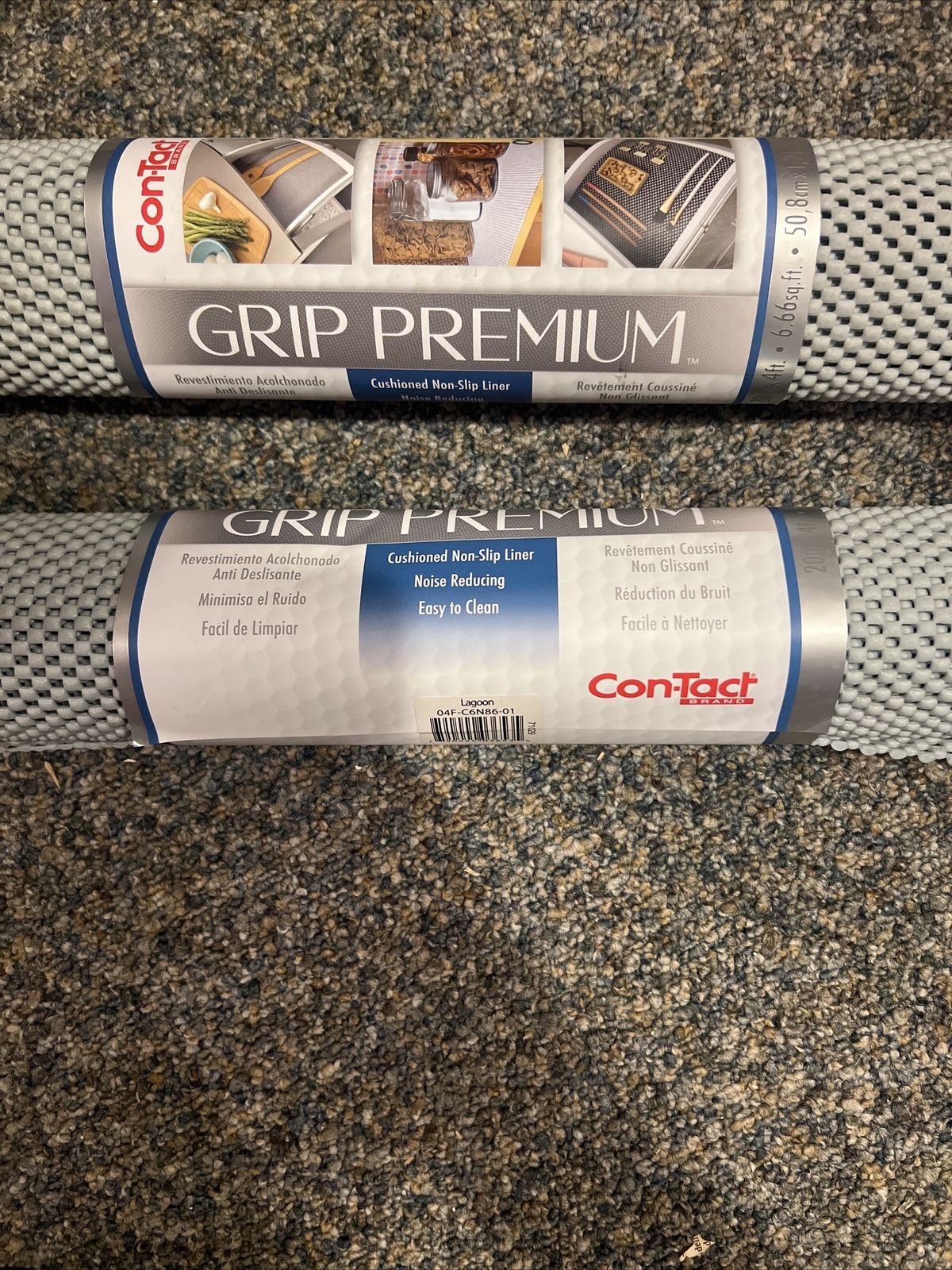 Magic Cover 04F-C6N86-01 Non-Adhesive Shelf Liner 4 L ft. x 20 W in. (Pack of 2)