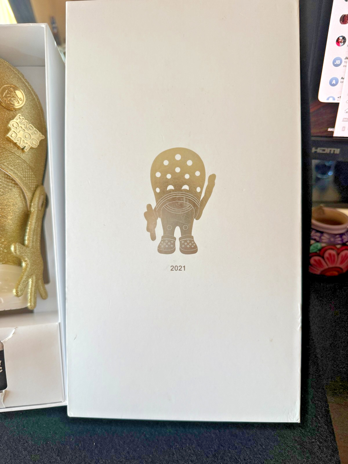GOLD Croc DAY LIL’ 2021 Bundle Exclusive Friends & Family Croc Doll W/Box Crocs