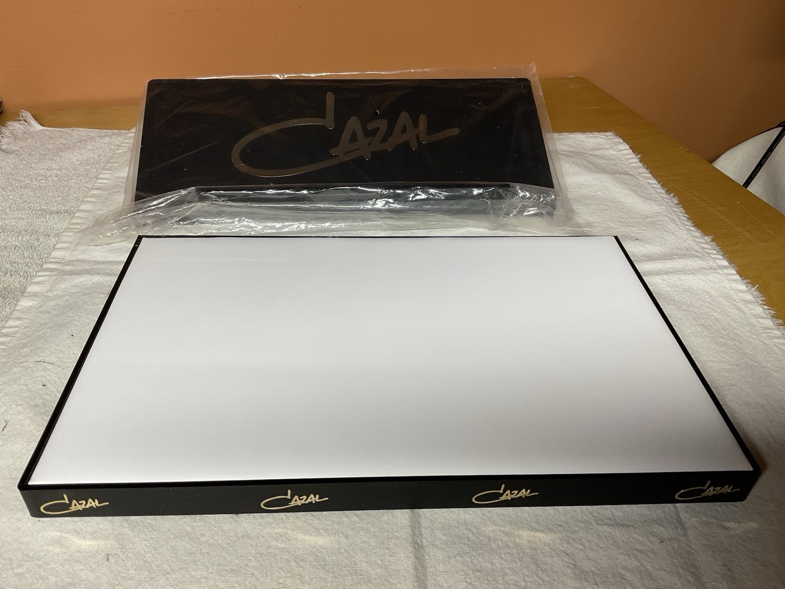 New 2 Piece Cazal Table Display Stand