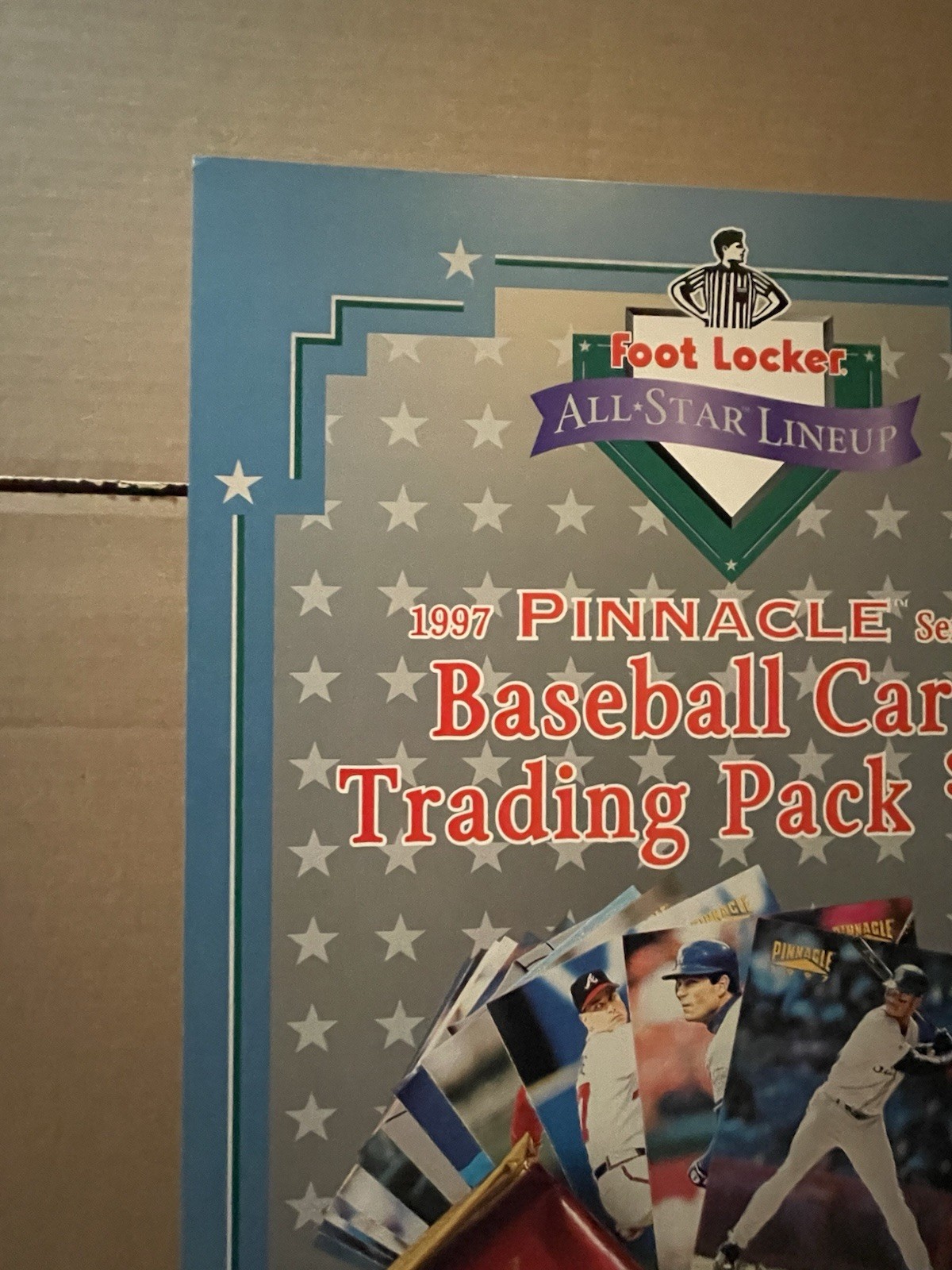 Griffey Jr 1997 Pinnacle Foot Locker Card Stock Store Sign! 18” X 28”