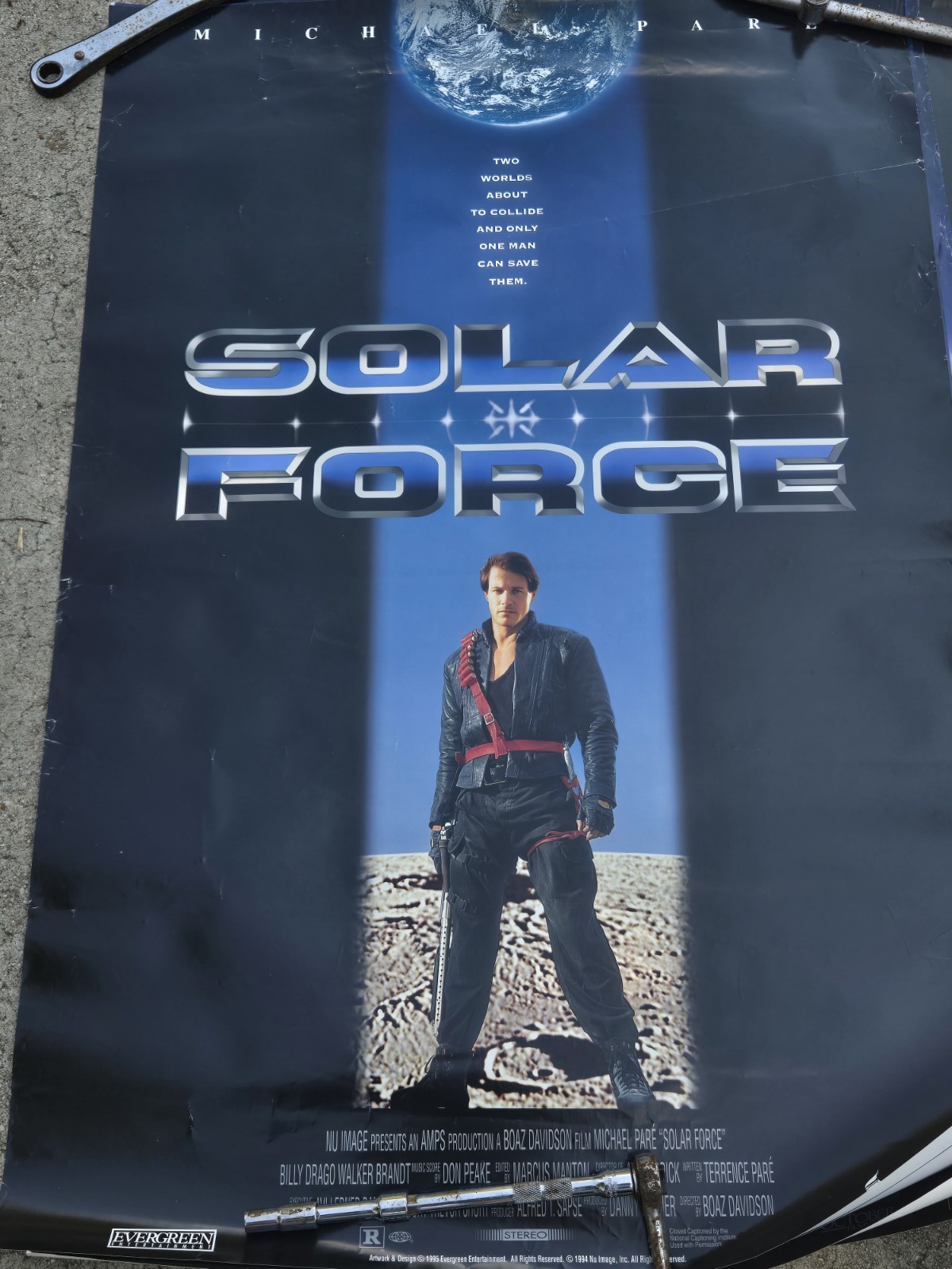 Lot Of 10 Late 90’s Move Store Advertising Posters Including Wet And Wild Summer