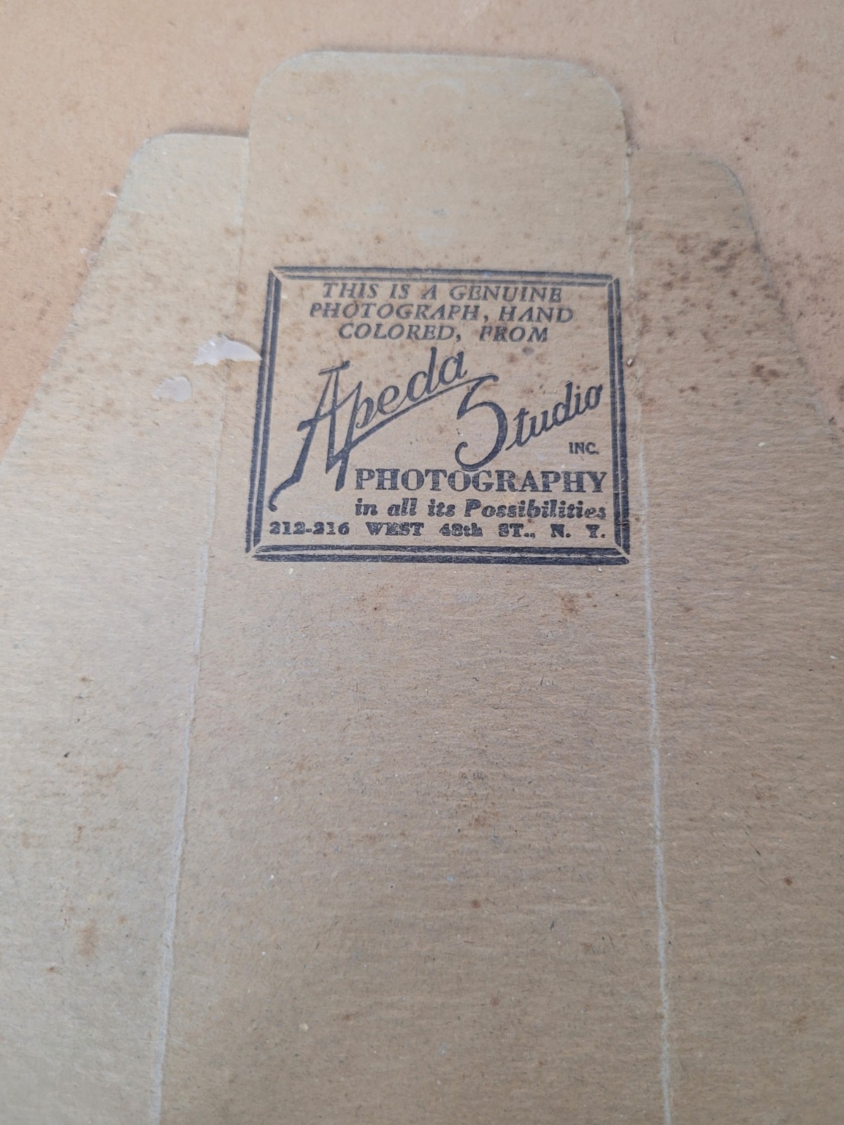 Early Lewis Eastern Caps Cardboard Store Displays Apeda Studio New York!