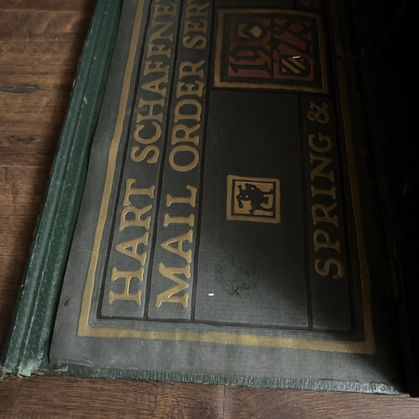 Vintage HART SCHAFFNER & MARX MAIL ORDER SALESMAN SAMPLE Display Box Case