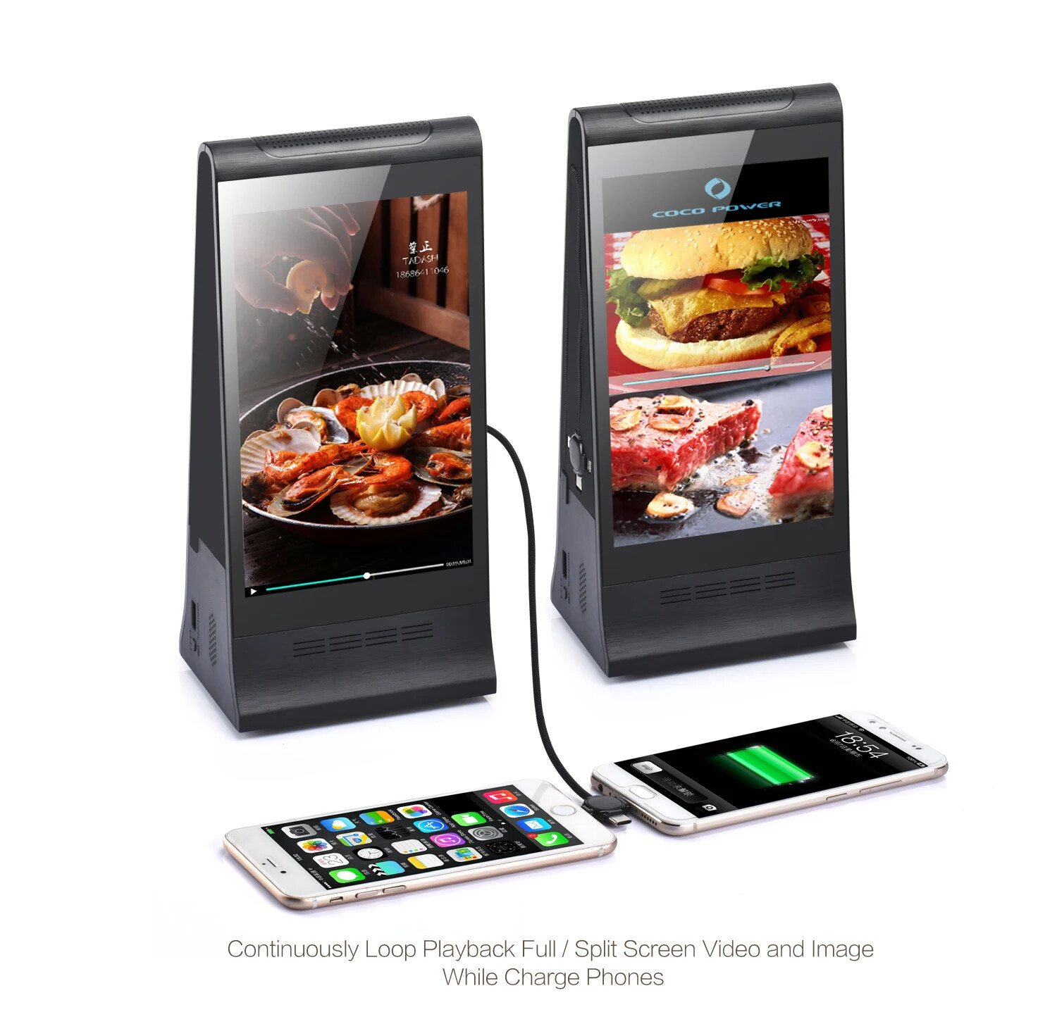 8 Inch Android Menu Display Advertising Player with Ordering and Calling System