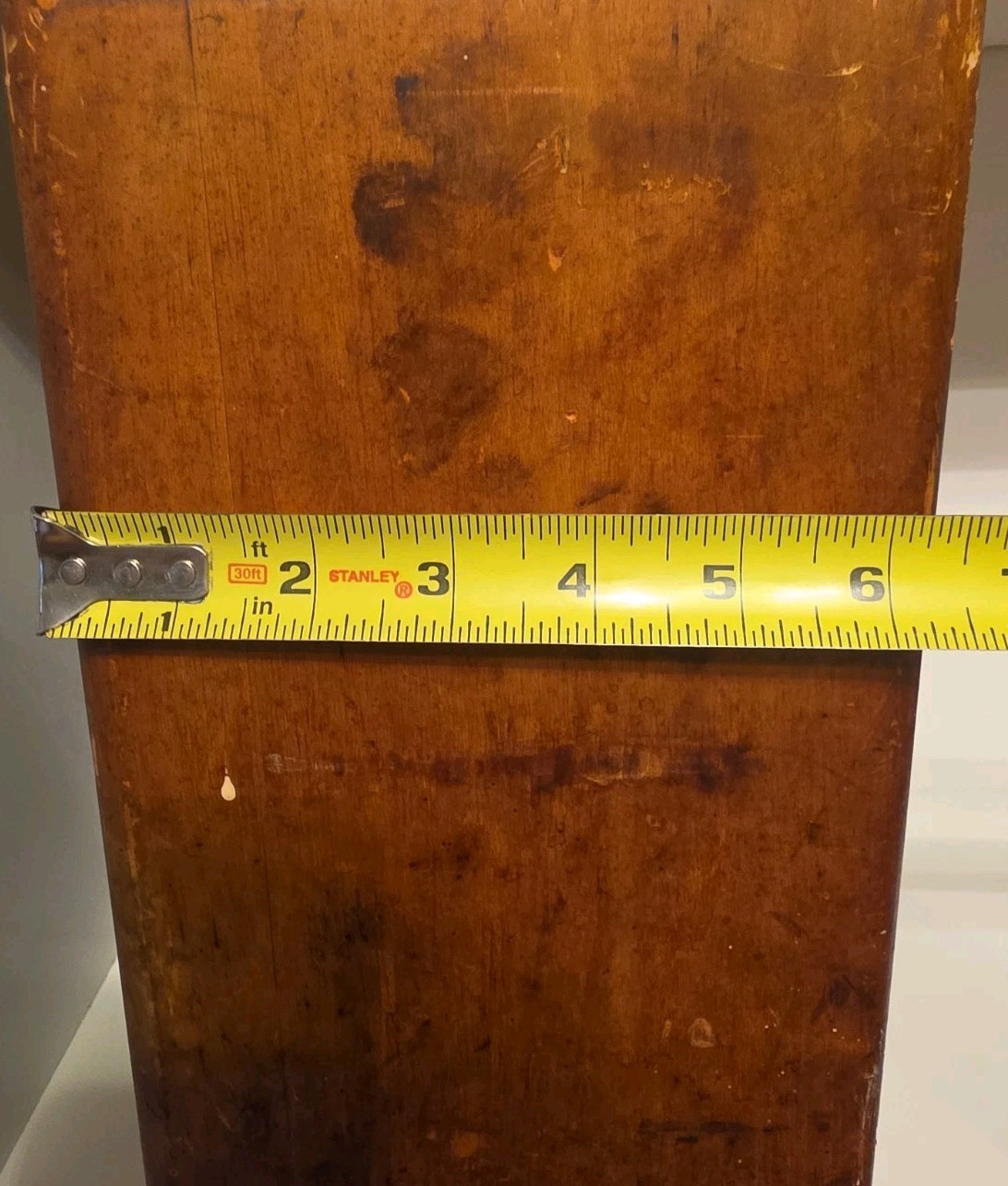 Vtg La Cross Beauty Shop Wood Drugstore Display Cabinet Manicure Tools READ