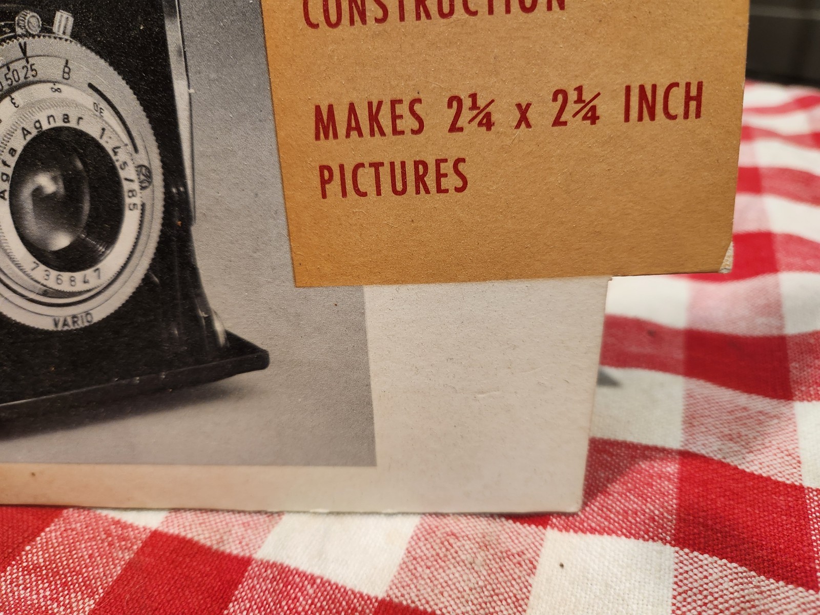 VINTAGE ORIGINAL ANTIQUE PHOTOGRAPHY GENERAL STORE SIGN DISPLAY EXCELLENT…