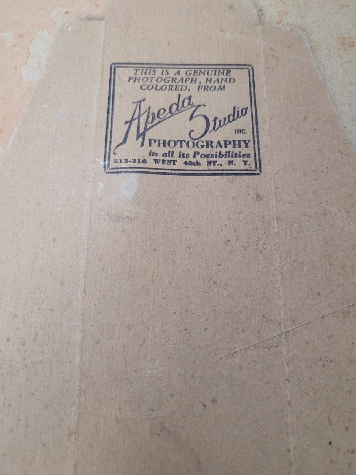 Early Lewis Eastern Caps Cardboard Store Displays Apeda Studio New York!