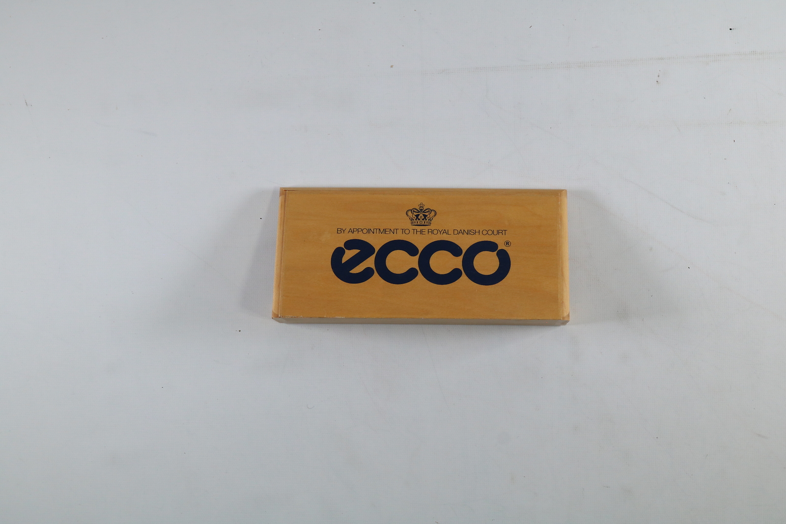 Ecco By Appointment To The Royal Danish Court Wooden Shoe Store Display EUC