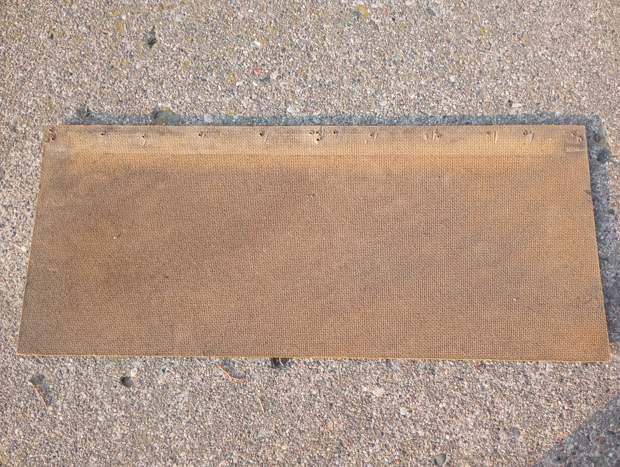 —Vintage wooden REDI-BOLT hardware store display sign