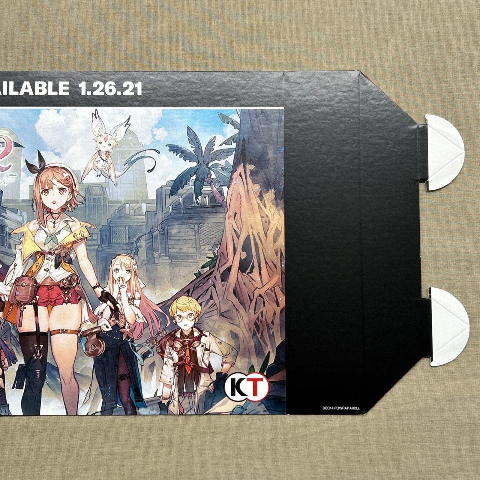 ATELIER RYZA 2 LOST LEGENDS SECRET FAIRY Video Game Store Display Sign ~12″x9″+
