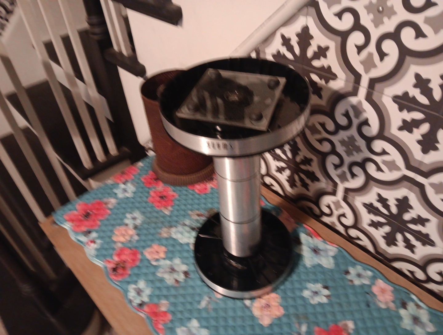 VINTAGE SWANK STORE DISPLAY ROTATING RACK HOLDER