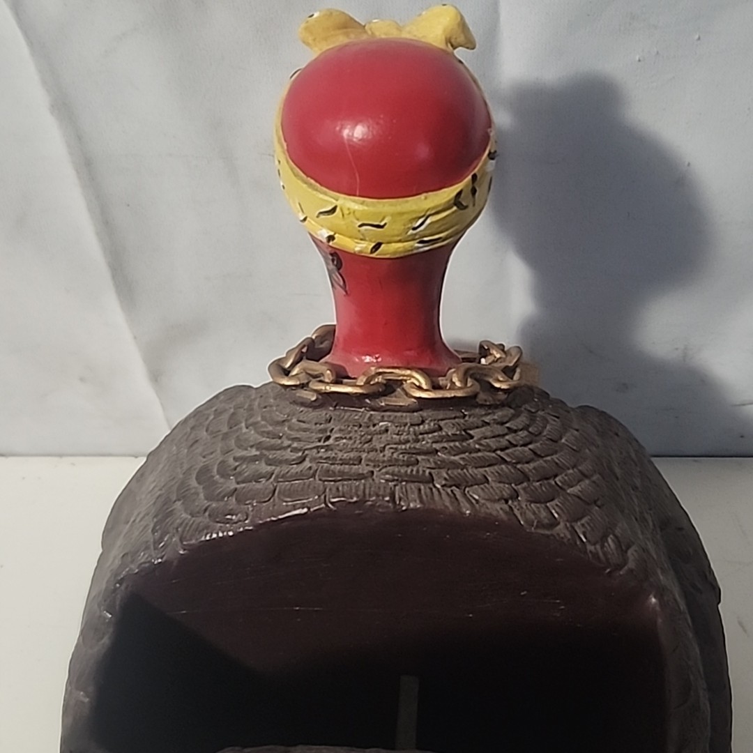 Slim Jim Gangsta Turkey Counter Top Display Advertising Piece Thanksgiving